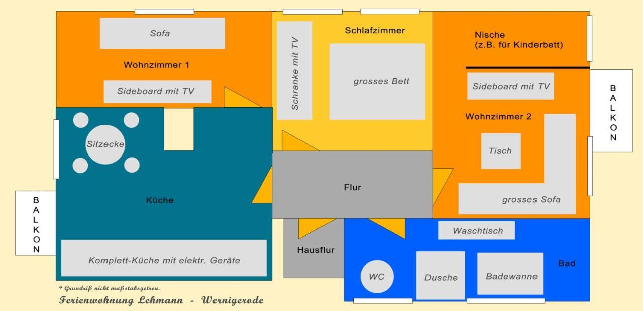 Ferienwohnung Lehmann - Wernigerode Εξωτερικό φωτογραφία